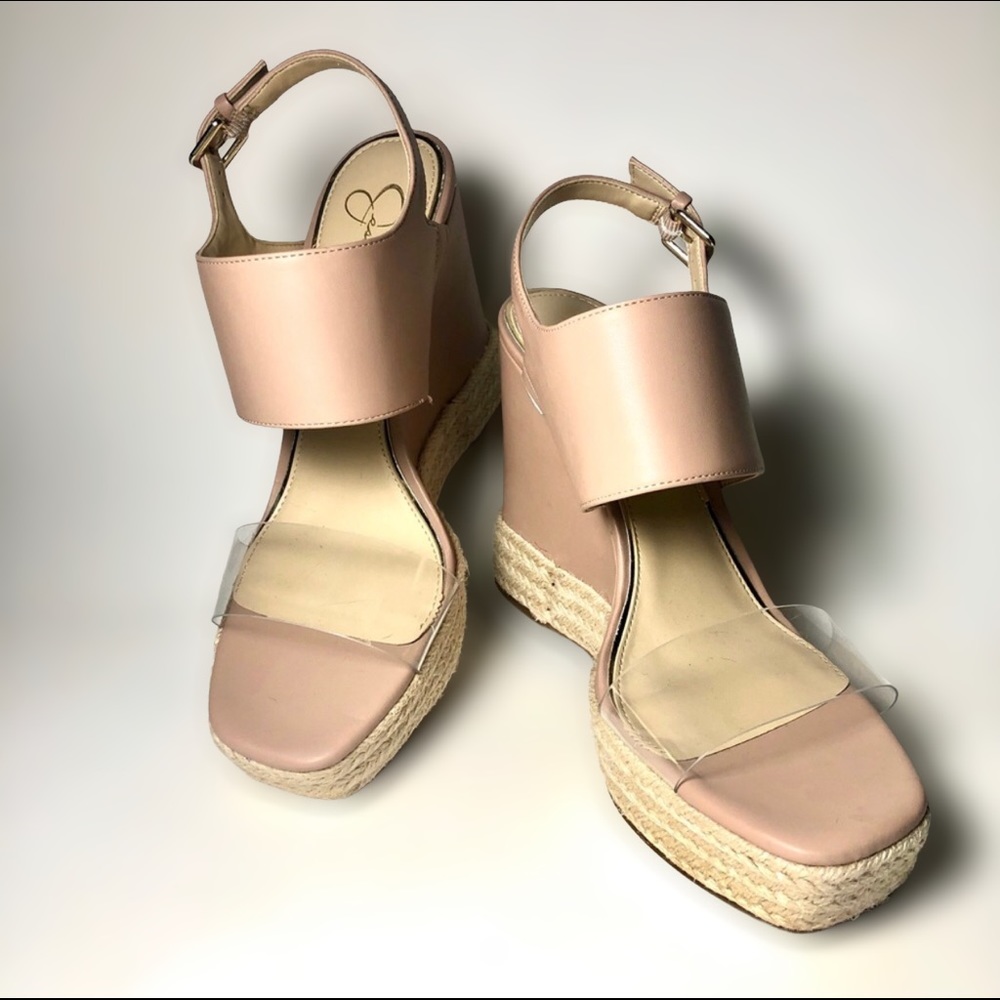 NWOT: Jessica Simpson Sikella Espadrille Wedges